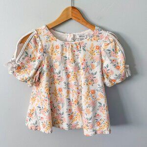 Haute Hippie Girls Floral Top